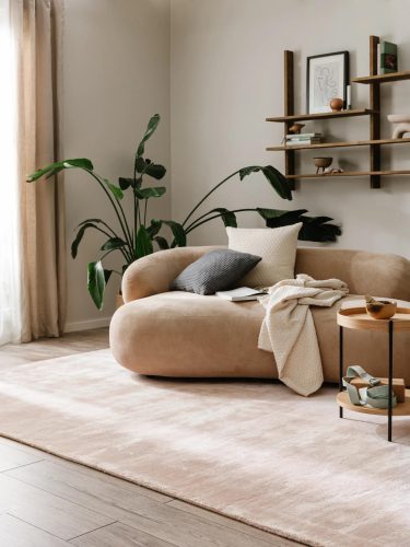 Viscose Rug Nela Rose 120x170 cm