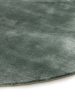 Viscose Rug Round Nela Light Green ø 120 cm round