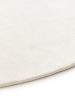 Viscose Rug Round Nela Ivory ø 120 cm round