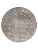 Viscose Rug Round Nela Grey ø 200 cm round