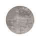 Viscose Rug Round Nela Grey ø 200 cm round