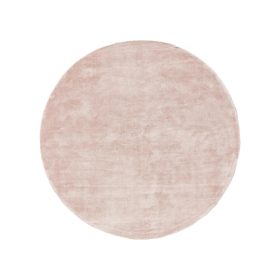 Viscose Rug Round Nela Rose ø 120 cm round