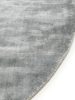 Viscose Rug Round Nela Light Blue ø 200 cm round