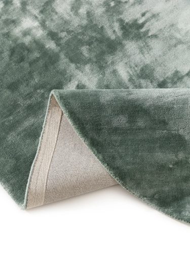 Viscose Rug Oval Nela Light Green 150x230 cm
