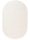 Viscose Rug Oval Nela Ivory 150x230 cm