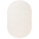 Viscose Rug Oval Nela Ivory 150x230 cm
