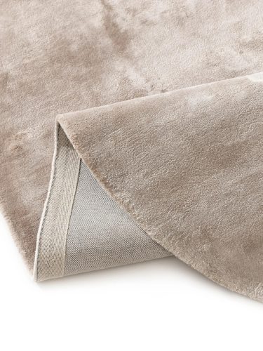Viscose Rug Oval Nela Taupe 150x230 cm