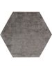 Viszkóz szőnyeg Hexagon Nela Grey 150x170 cm