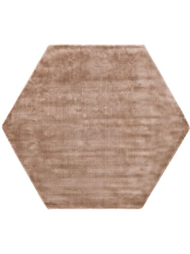 Viszkóz szőnyeg Hexagon Nela Taupe 150x170 cm