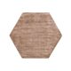 Viszkóz szőnyeg Hexagon Nela Taupe 150x170 cm