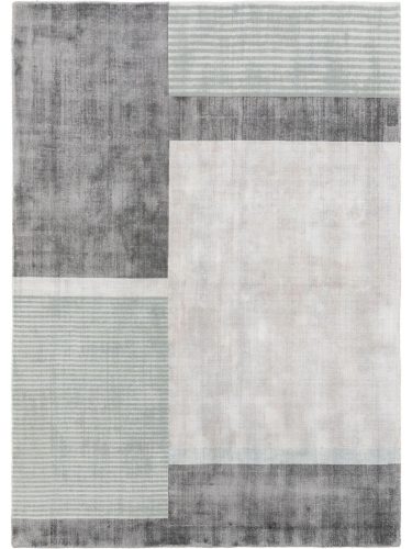 Viszkóz szőnyeg Liam Grey/Blue 160x230 cm