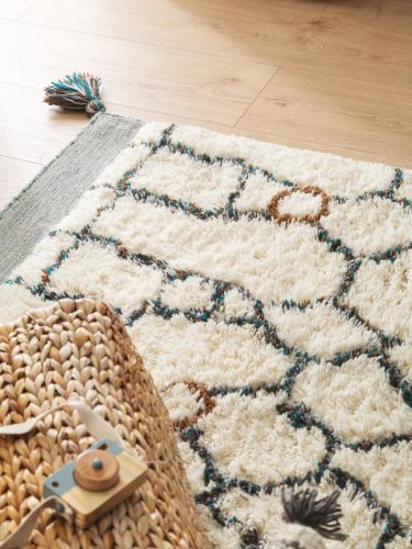 Wool Rug Floki Ivory 160x230 cm