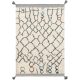 Wool Rug Floki Ivory 80x150 cm