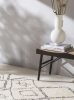 Gyapjúszőnyeg Wilma Black/White 160x230 cm