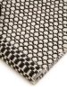 Gyapjú futószőnyeg Hector Beige/Black 15x15 cm Mintadarab