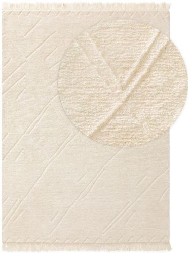 Gyapjúszőnyeg Maroc Ivory 15x15 cm Mintadarab