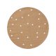 Gyerekszőnyeg Pippa Light Brown 115 cm kerek