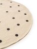 Gyerek szőnyeg Pippa Cream ¸ 80 cm kerek