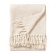Cotton blanket Ezra Ivory 125x150 cm
