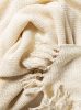 Cotton blanket Ezra Ivory 125x150 cm