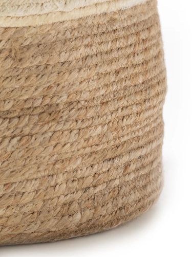 Basket set (3 pcs.) Aylin Cream/Beige ø 110 cm round