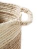 Basket set (3 pcs.) Aylin Cream/Beige ø 110 cm round