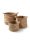 Basket set (3 pcs.) Aylin natural ø 110 cm round