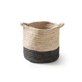 Basket Aylin Cream/Grey 30x30x30 cm