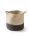 Basket Aylin Cream/Grey 30x30x30 cm