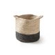 Basket Aylin Cream/Grey 30x30x30 cm