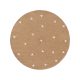 Gyerekszőnyeg Pippa Light Brown 115 cm kerek