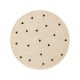 Gyerekszőnyeg Pippa Cream o 120 cm kerek