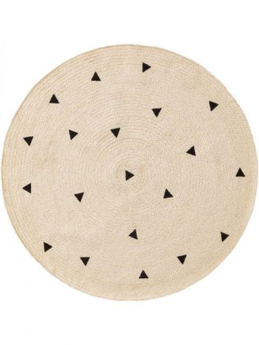 Gyerekszőnyeg Pippa Cream o 80 cm kerek