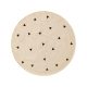 Gyerekszőnyeg Pippa Cream o 80 cm kerek
