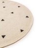 Gyerekszőnyeg Pippa Cream o 80 cm kerek