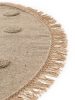Gyerekszőnyeg Carlson Taupe o 120 cm kerek