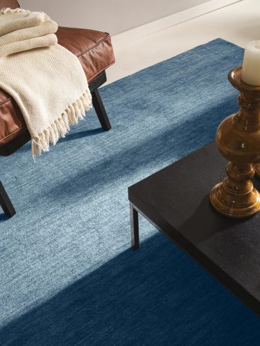 Wool Rug Jamal Blue 200x300 cm