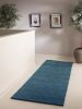 Wool Rug Jamal Blue 80x250 cm