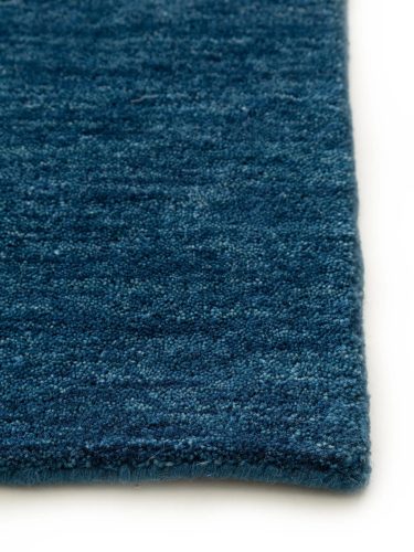 Wool Rug Jamal Blue 80x250 cm