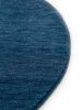 Wool Rug Jamal Blue ø 120 cm round