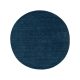 Wool Rug Jamal Blue ø 160 cm round
