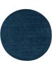 Wool Rug Jamal Blue ø 200 cm round