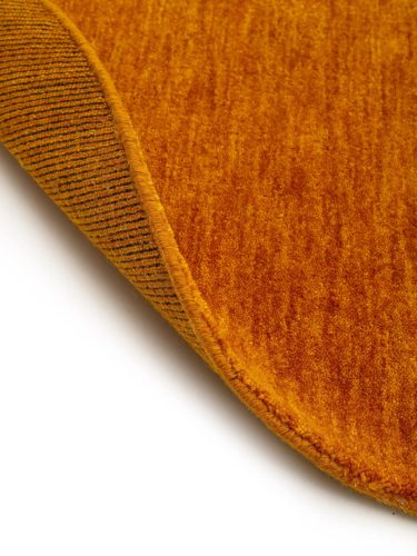 Round Wool Rug Jamal Yellow ø 120 cm round