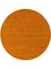 Round Wool Rug Jamal Yellow ø 160 cm round
