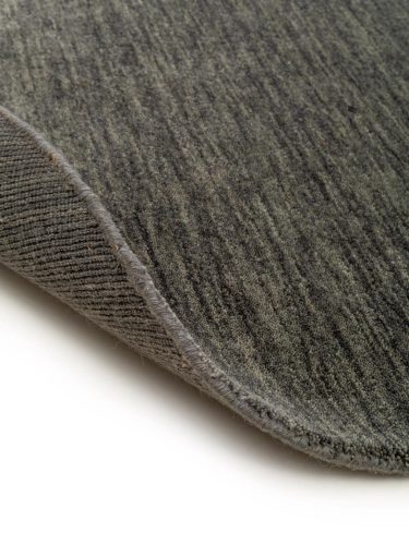 Round Wool Rug Jamal Grey ø 120 cm round