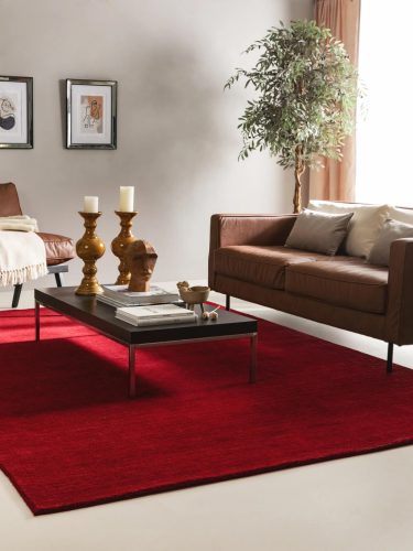 Wool Rug Jamal Red 80x150 cm