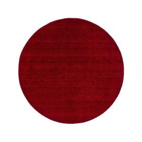 Round Wool Rug Jamal Red ø 160 cm round