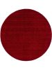 Round Wool Rug Jamal Red ø 200 cm round