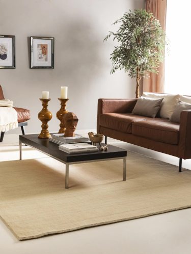 Wool Rug Jamal Cream 120x170 cm