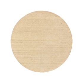 Round Wool Rug Jamal Cream ø 120 cm round